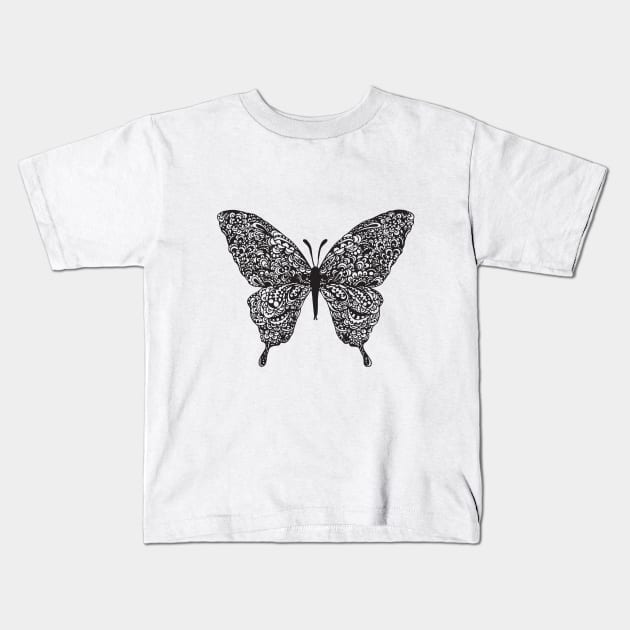 Butterfly Kids T-Shirt by HayleyLaurenDesign